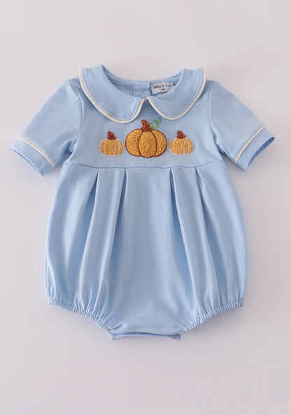 BLUE PUMPKIN FRENCH KNOT