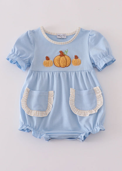 BLUE PUMPKIN FRENCH KNOT