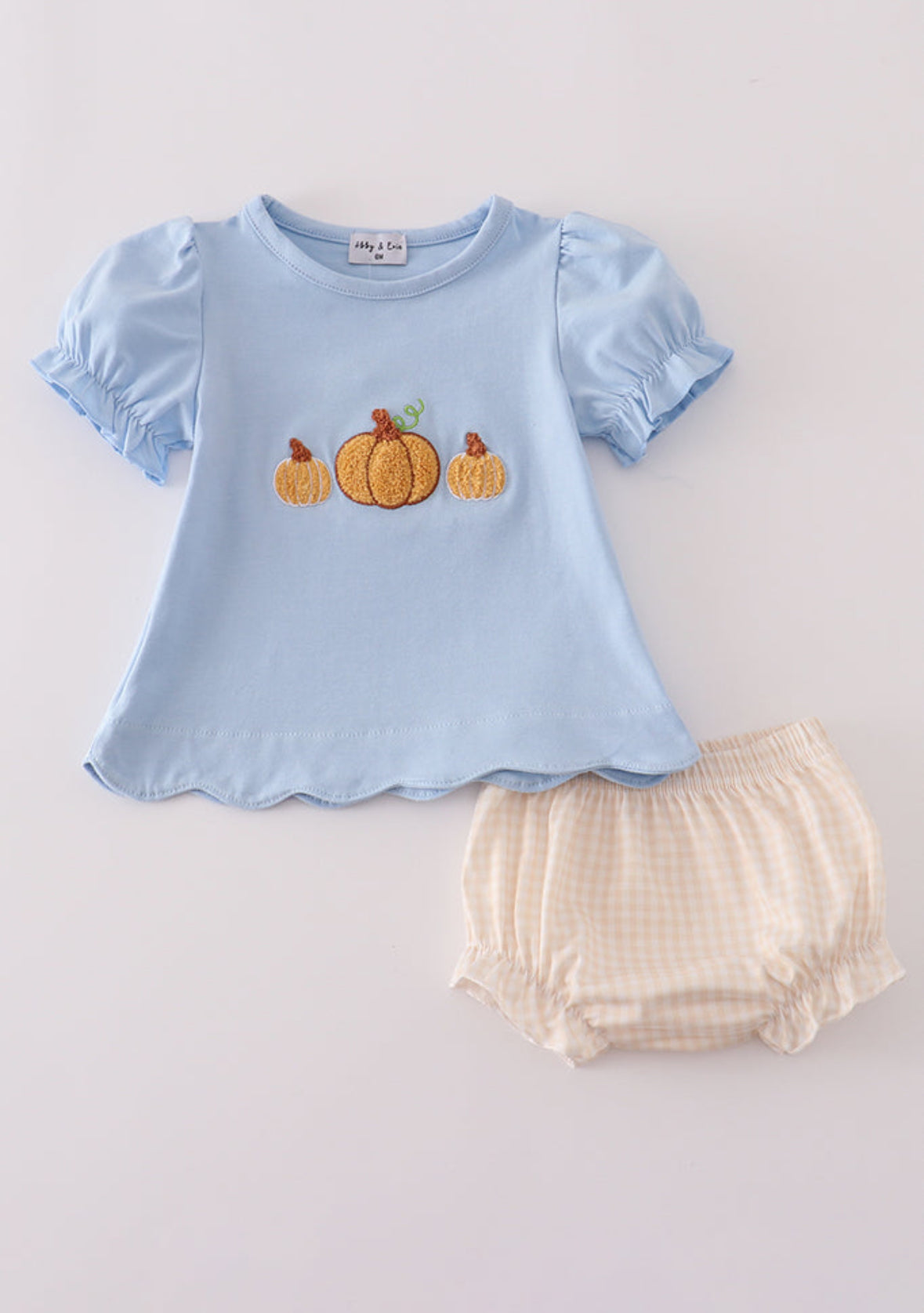 BLUE PUMPKIN FRENCH KNOT