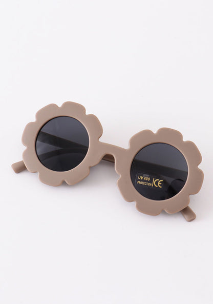 retro round sunglasses UV400 -toddler & kids