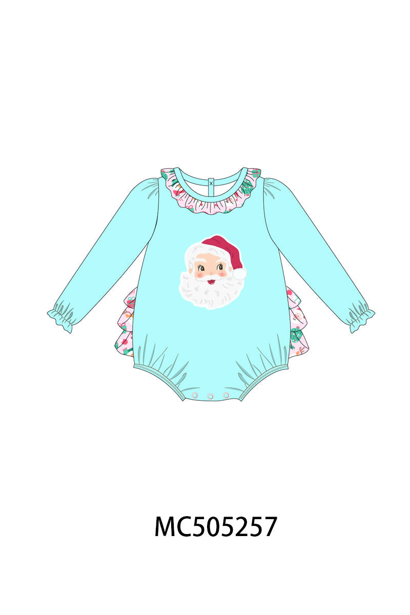 PO57 Christmas santa claus applique collection