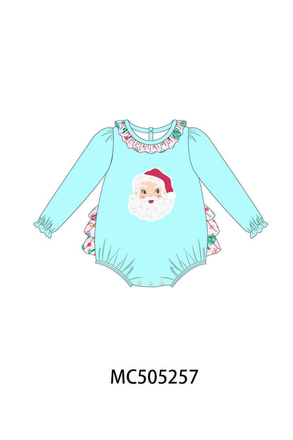 PO57 Christmas santa claus applique collection