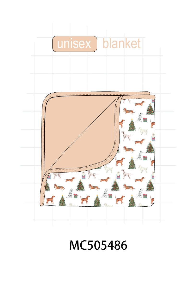 PO58 Christmas tree animal print bamboo collection