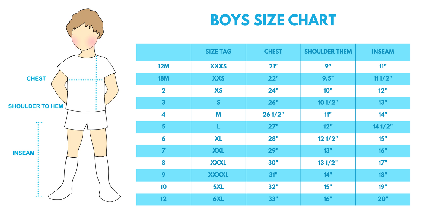 Yellow character applique shorts set