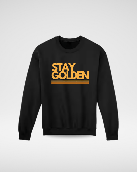 ADULT STAY GOLDEN CREW SWEATSHIRT