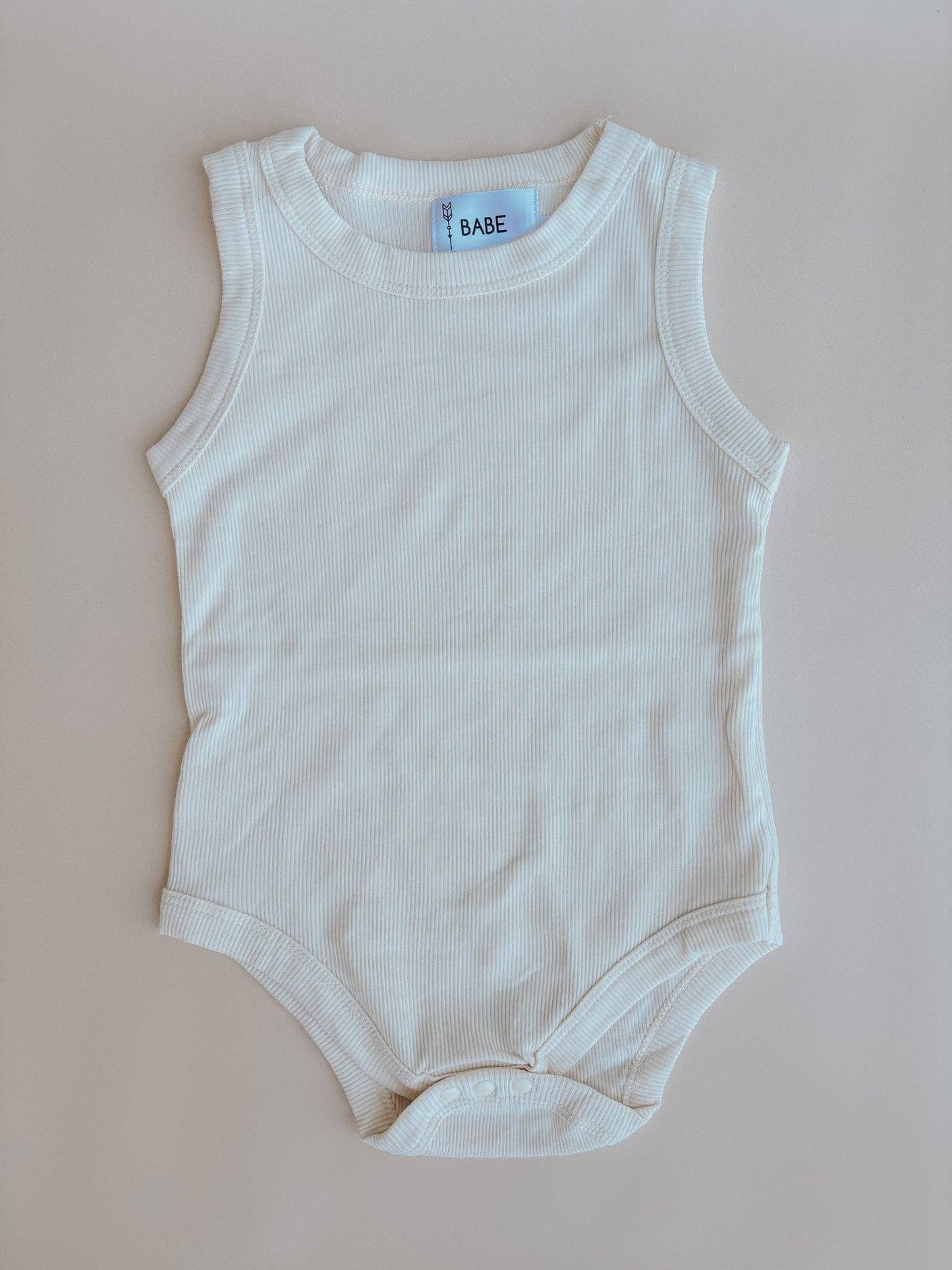 Babe Basics - Ribbed Summer Baby Romper