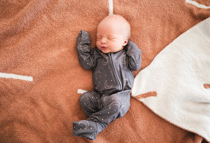 Plush Blanket - Caramel Arrow