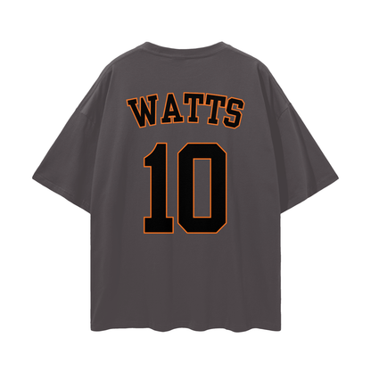 Watts Streetwear Loose Drop Shoulder T-Shirt