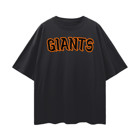 Caine Streetwear Loose Drop Shoulder T-Shirt