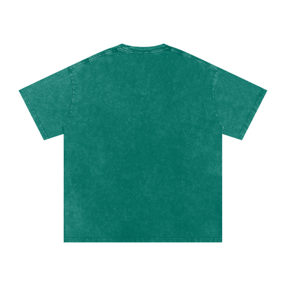 Mama bear Snow Washed Oversized Cotton T-Shirt