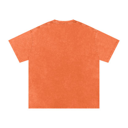 Bulldogs star Snow Washed Oversized Cotton T-Shirt