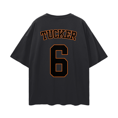 Tucker Streetwear Loose Drop Shoulder T-Shirt