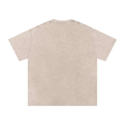Bulldogs star Snow Washed Oversized Cotton T-Shirt