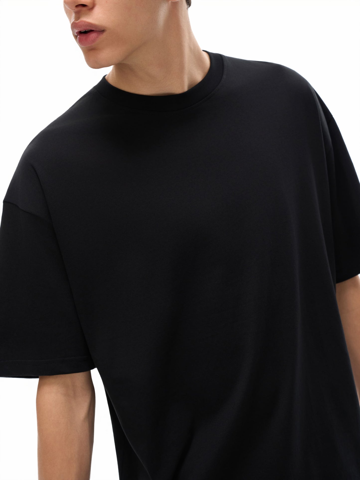 No luck Streetwear Loose Drop Shoulder T-Shirt