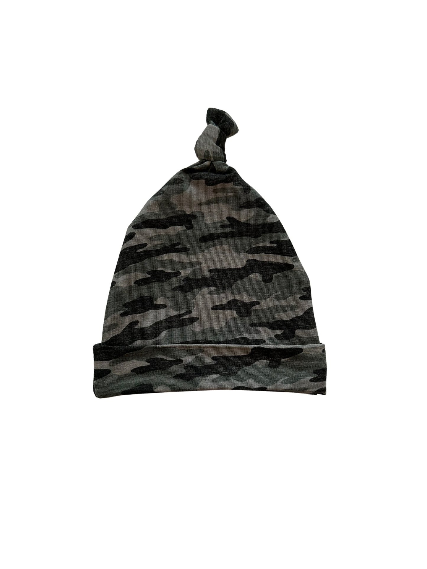 Knotted Baby Gown - Camo