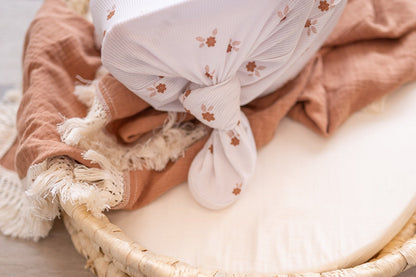 Knotted Baby Gown -  Fleur