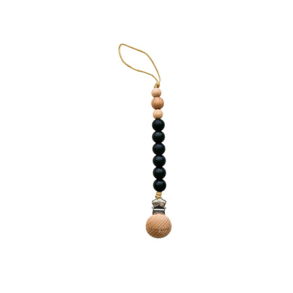 Pacifier Clip Harper (Black)
